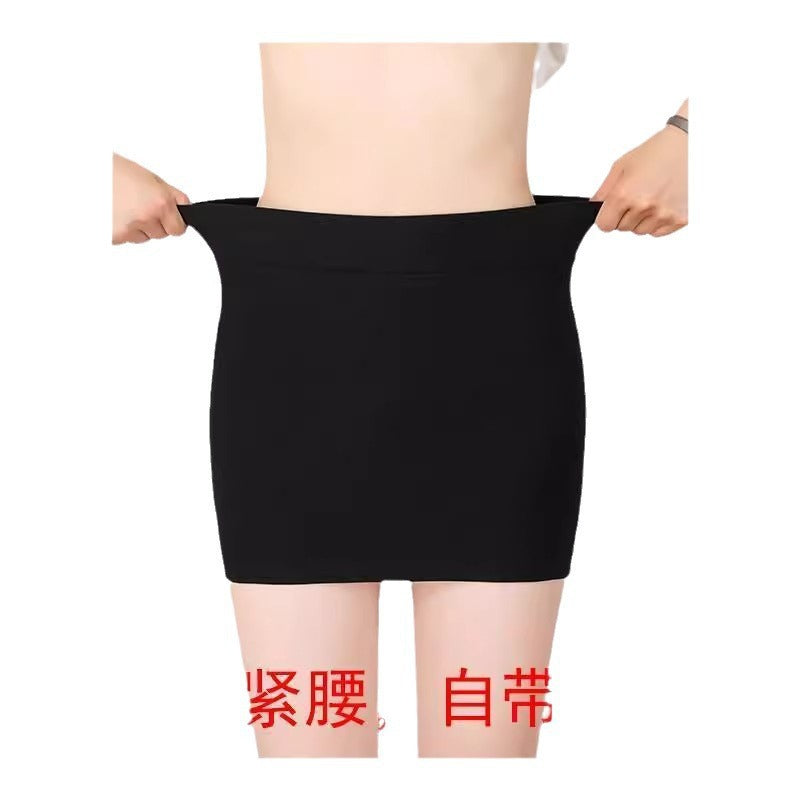 Short New High Waist Wraped Hip Skirt All-match Stackless Waist Skirt Trendy Cool Stupid Summer Simple One-step Dress Sexy